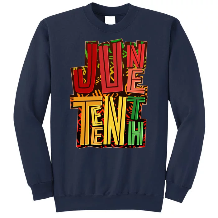 Abstract Juneteenth African Pattern Sweatshirt