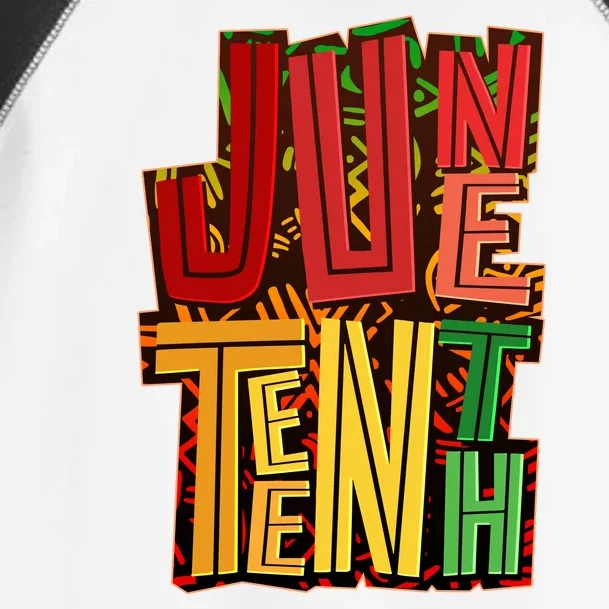 Abstract Juneteenth African Pattern Toddler Fine Jersey T-Shirt