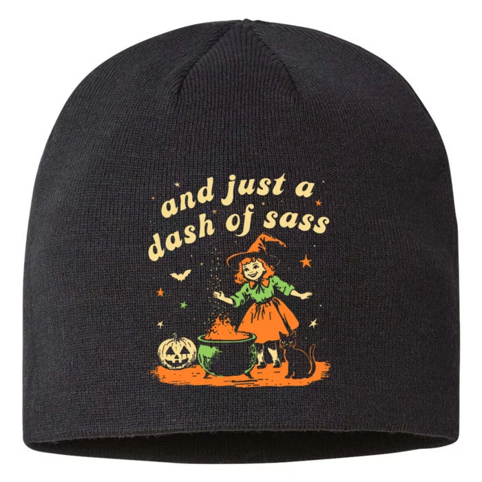 And Just A Dash Of Sass Baby Halloween Witch 8 1/2in Sustainable Knit Beanie