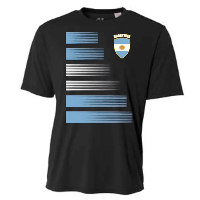 Argentinian Jersey Argentina Soccer Jersey Football Fan Cooling Performance Crew T-Shirt