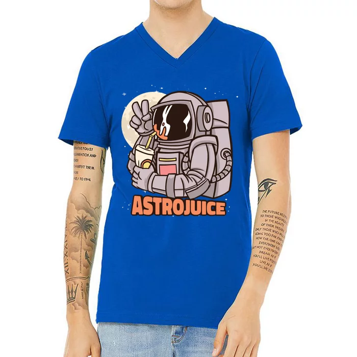 Astronaut Juice V-Neck T-Shirt