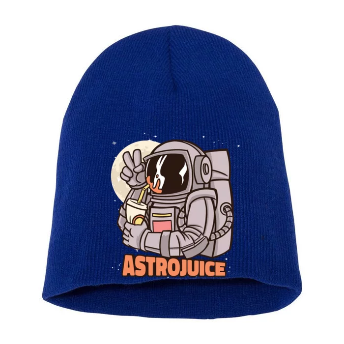 Astronaut Juice Short Acrylic Beanie