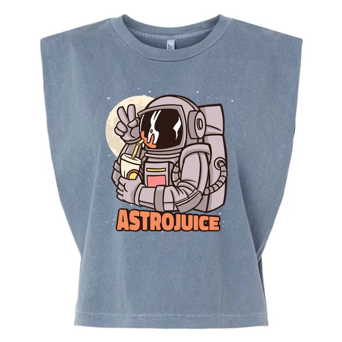 Astronaut Juice Garment-Dyed Women's Muscle Tee