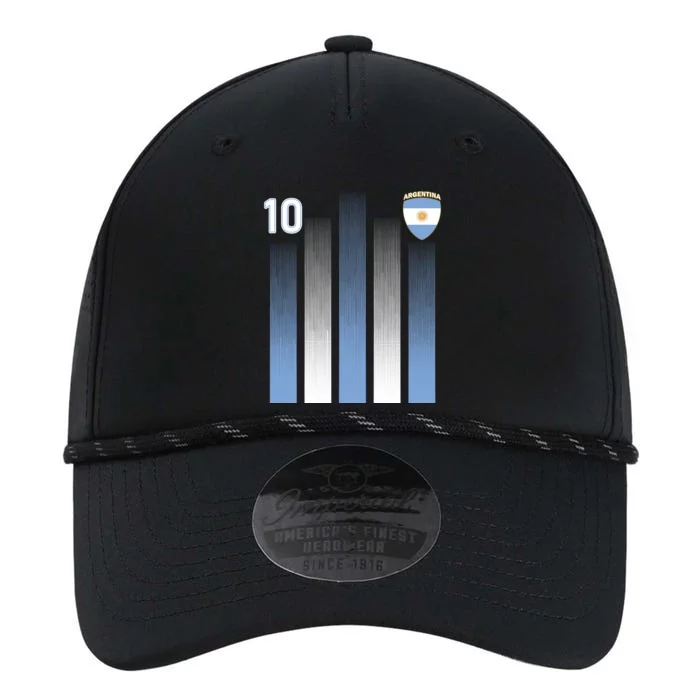 Argentinian Jersey Argentina Soccer Jersey 10 Football Fan Performance The Dyno Cap