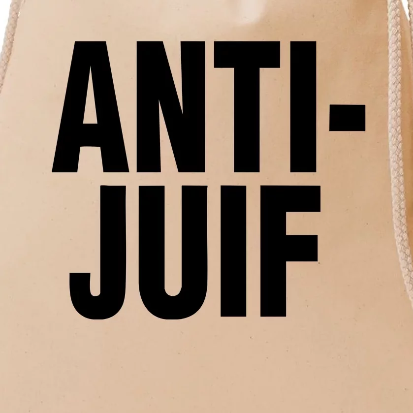 Anti Juif Drawstring Bag