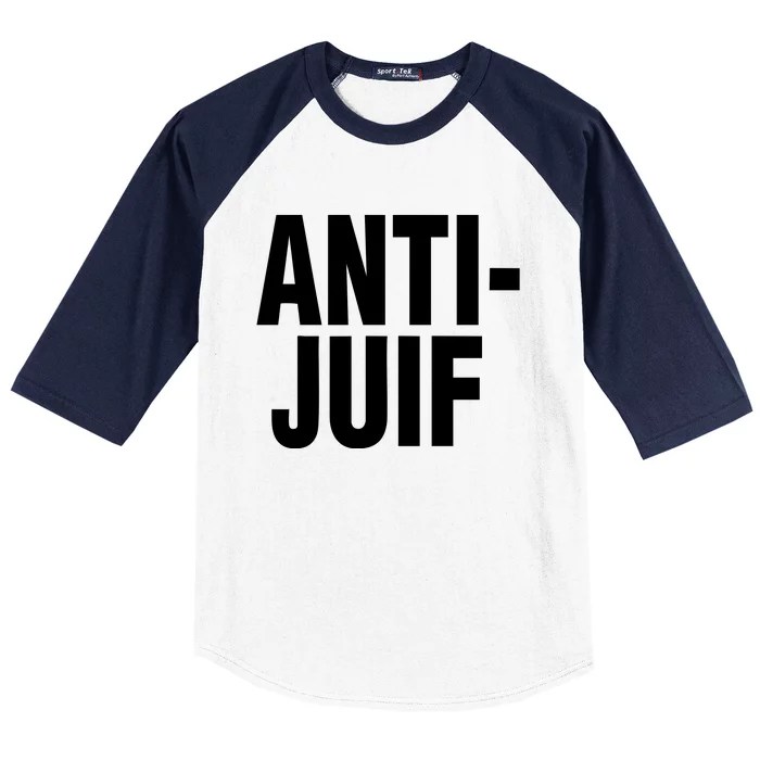 Anti Juif Baseball Sleeve Shirt