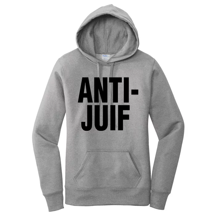 Anti Juif Women's Pullover Hoodie