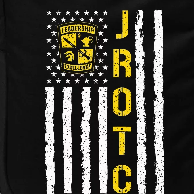 Army JROTC American Flag Junior ROTC Leadership Excellence Impact Tech Backpack