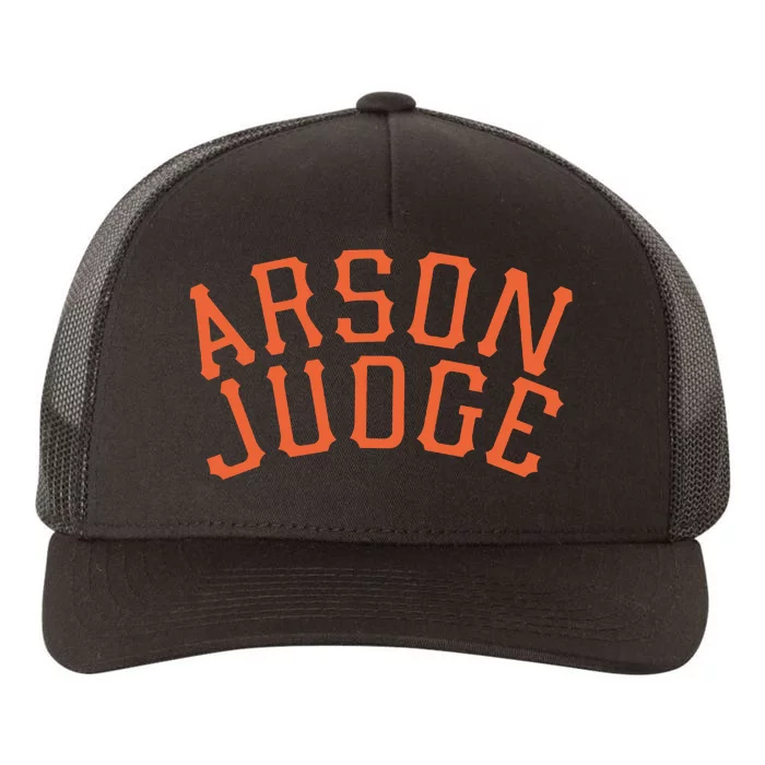 Arson Judge Yupoong Adult 5-Panel Trucker Hat