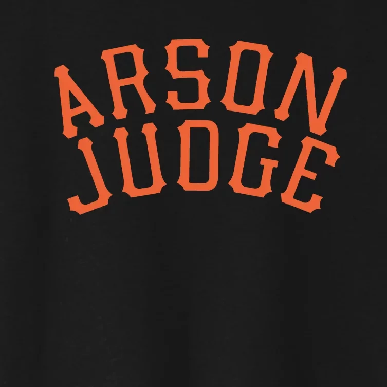 Arson Judge Women's Crop Top Tee