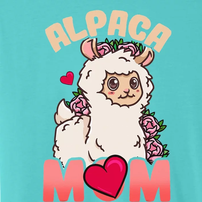 Alpaca Just A Who Loves Alpacas Alpaca Mom ChromaSoft Performance T-Shirt