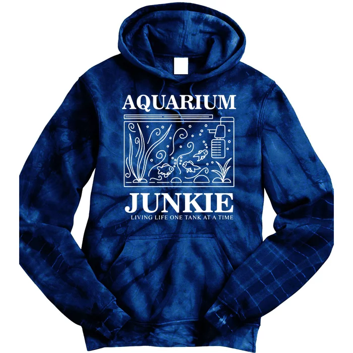 Aquarium Junkie Tie Dye Hoodie