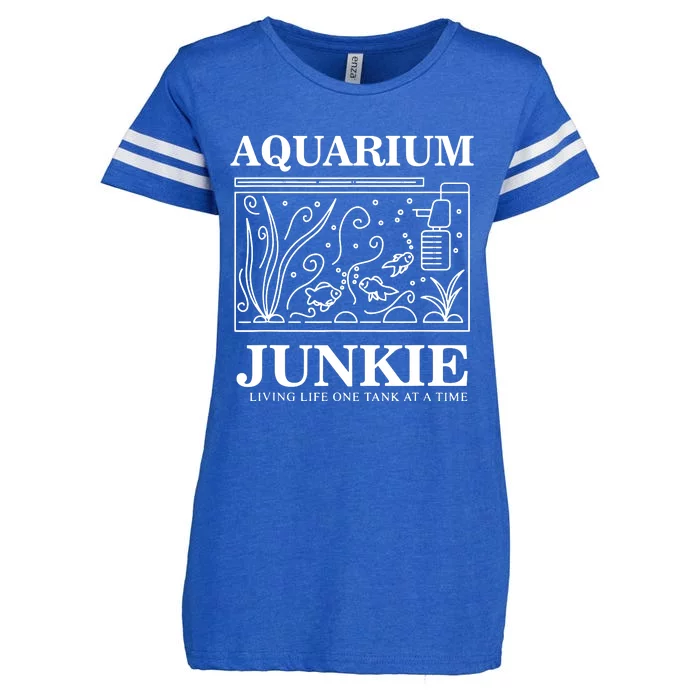 Aquarium Junkie Enza Ladies Jersey Football T-Shirt