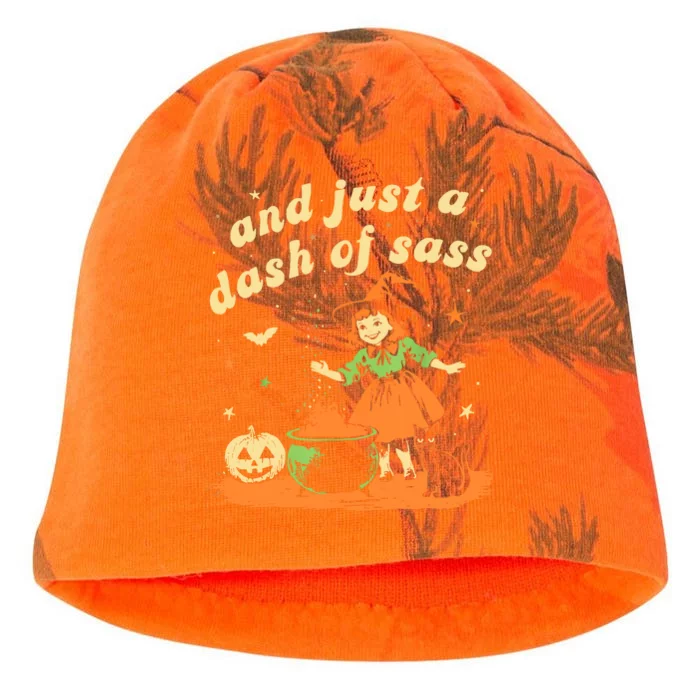 And Just A Dash Of Sass Baby Halloween Witch Kati - Camo Knit Beanie