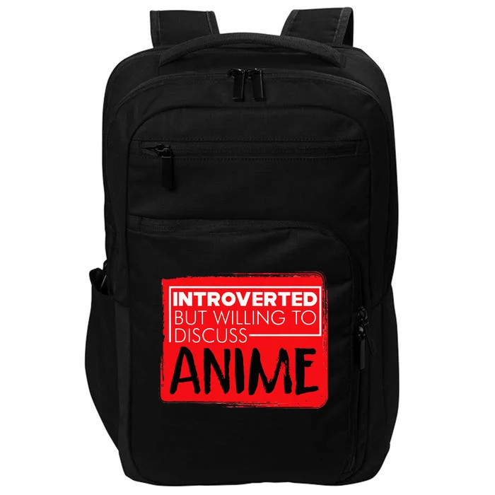 Anime Japanese Animation Lovers Pun Impact Tech Backpack