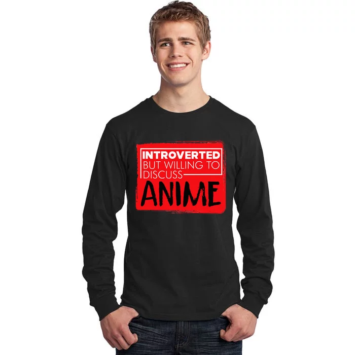 Anime Japanese Animation Lovers Pun Tall Long Sleeve T-Shirt