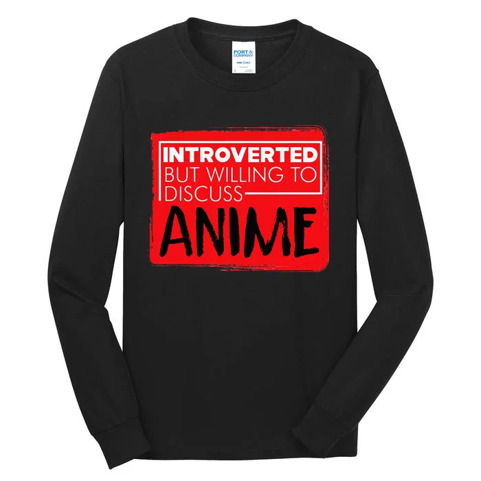 Anime Japanese Animation Lovers Pun Tall Long Sleeve T-Shirt