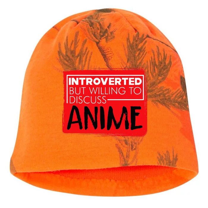 Anime Japanese Animation Lovers Pun Kati - Camo Knit Beanie