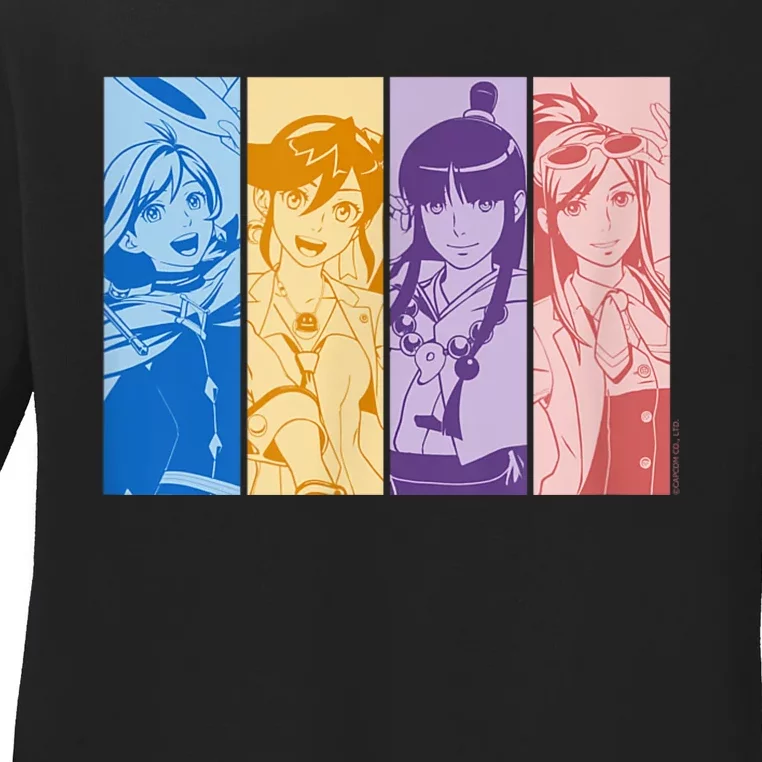 Apollo Justice: Ace Attorney Trilogy ~Selection~ Ladies Long Sleeve Shirt