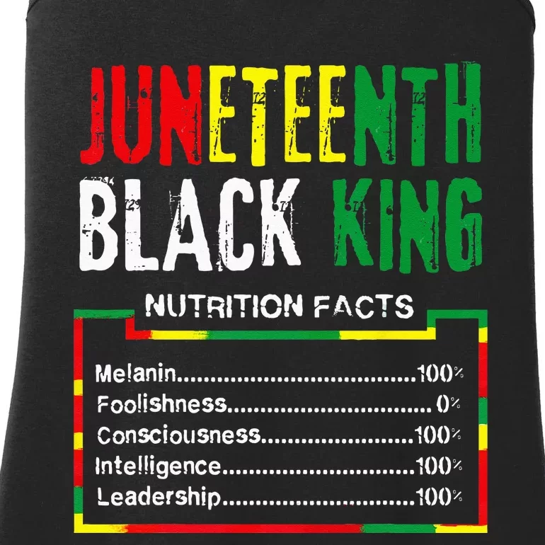 Awesome Juneteenth Black King Melanin Fathers Day Ladies Essential Tank