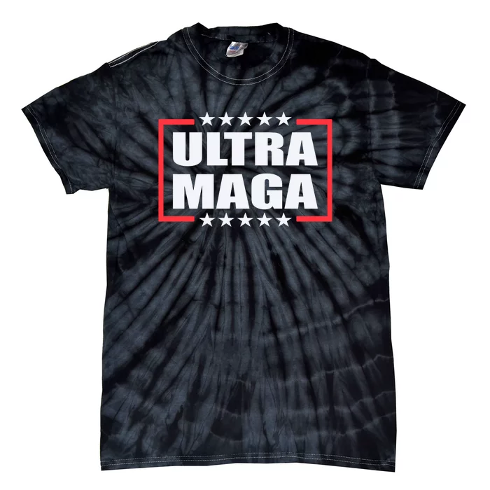 Ultra Maga 2024 Pro Trump Tie-Dye T-Shirt