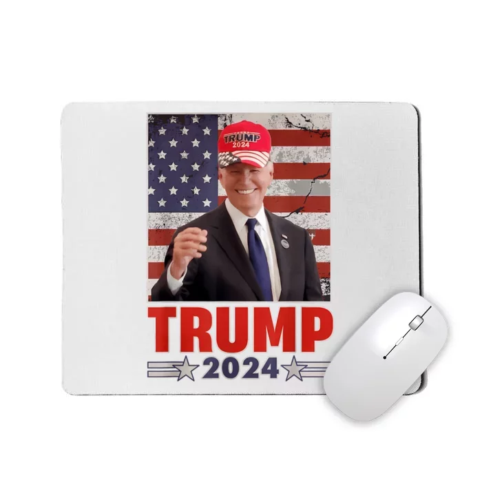 Anti Joe Biden Funny Conservative Donald Trump 2024 Mousepad