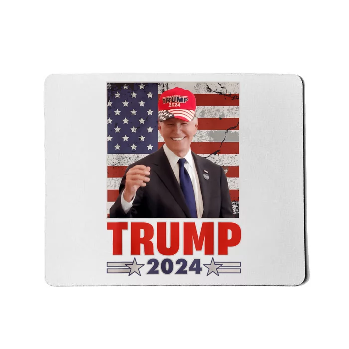 Anti Joe Biden Funny Conservative Donald Trump 2024 Mousepad