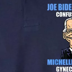 Anti Joe Biden Is More Confused Than Obamas Gynecologist Softstyle Adult Sport Polo