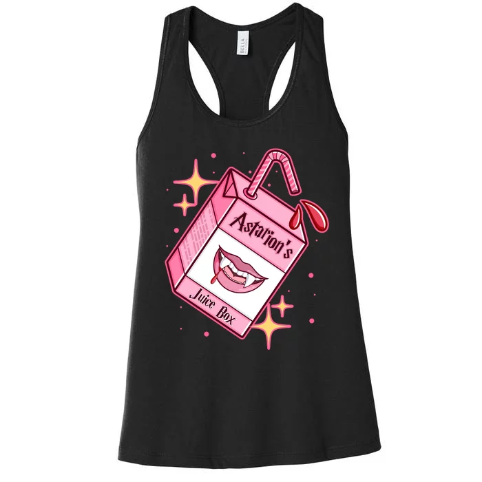 Astarions Juice Box Astarion BaldurS Gate 3 Women's Racerback Tank