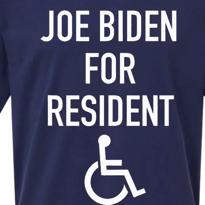 Anti Joe Biden Republican Design Joe Biden For Resident Sueded Cloud Jersey T-Shirt