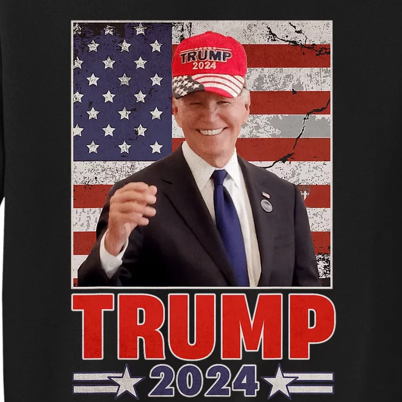 Anti Joe Biden Funny Conservative Donald Trump 2024 Sweatshirt