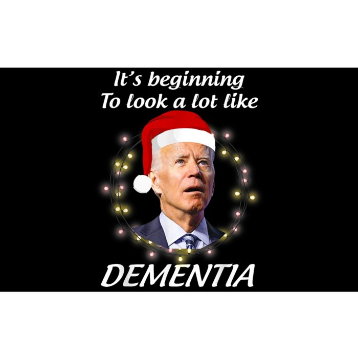 Anti Joe Biden Christmas Funny Republican Political Bumper Sticker