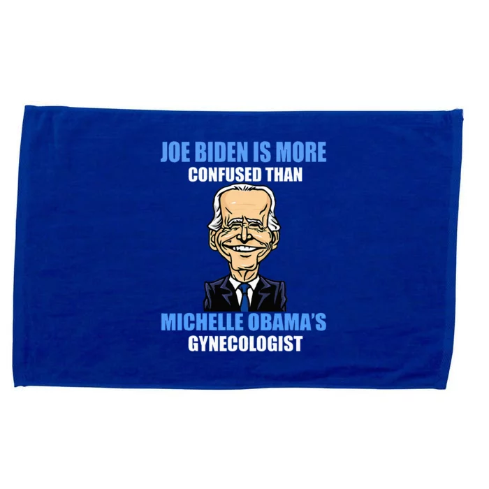 Anti Joe Biden Is More Confused Than ObamaS Gynecologist Microfiber Hand Towel