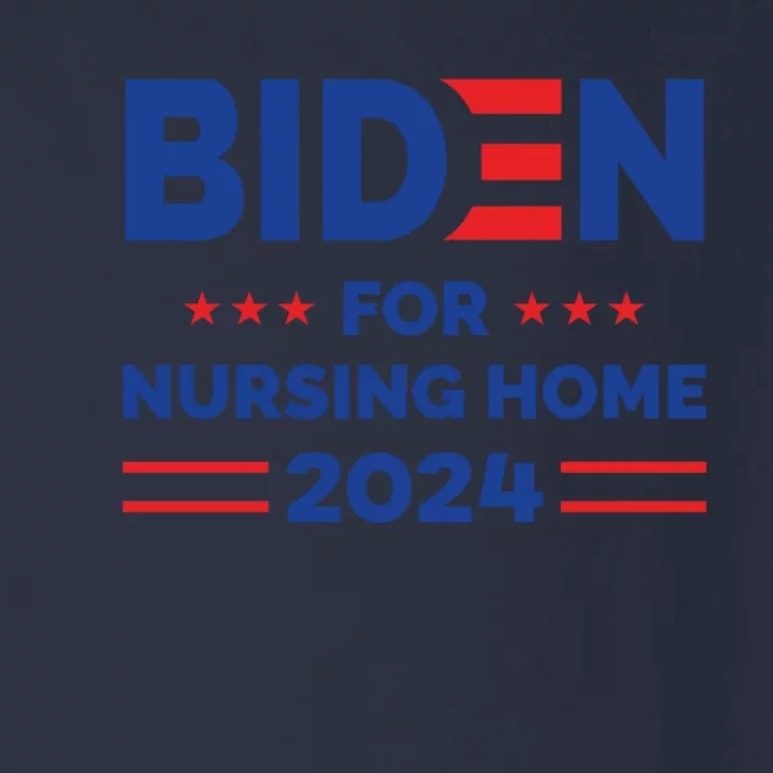 Anti Joe Biden For Nursing Home 2024 Let's Finish The Job Toddler Long Sleeve Shirt