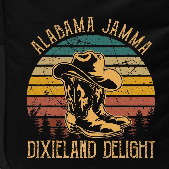 Alabama Jamma Dixieland Delight Graphic Cow Hat And Boots Impact Tech Backpack