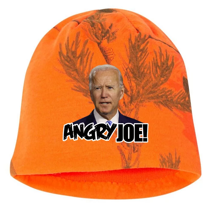 Angry Joe! Funny Biden Kati - Camo Knit Beanie