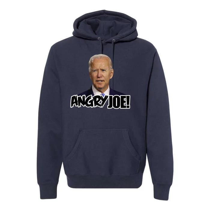 Angry Joe! Funny Biden Premium Hoodie