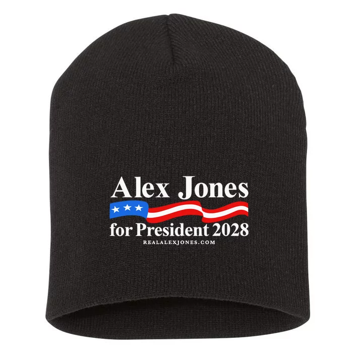 Alex Jones For President Limited Edition Fundraiser Short Acrylic Beanie