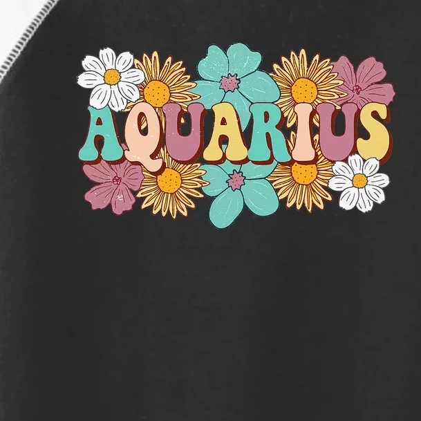 Astrology January February Birthday Zodiac sign Aquarius Toddler Fine Jersey T-Shirt