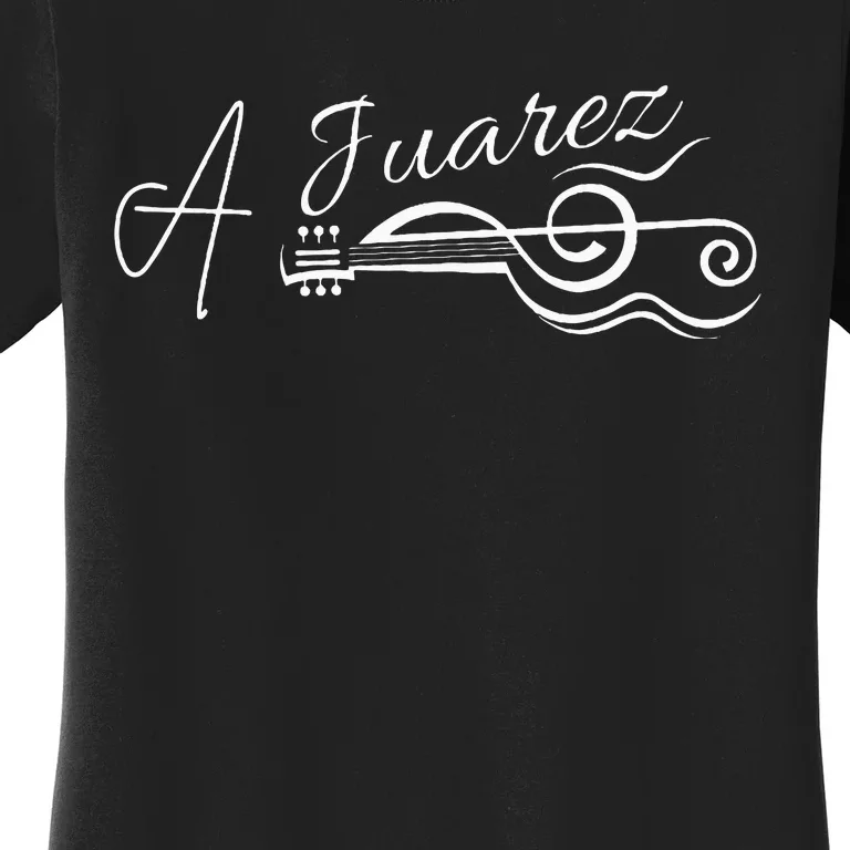 A Juares Guitars Style Women's T-Shirt