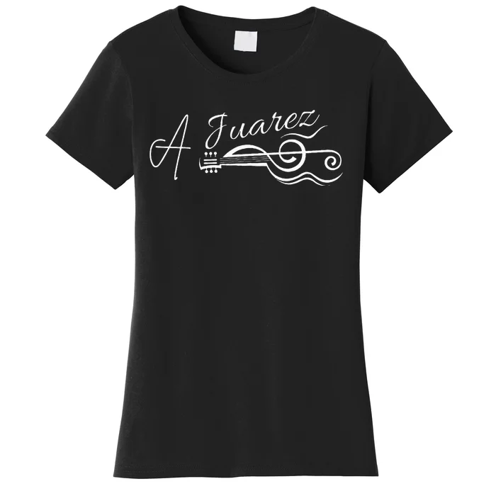 A Juares Guitars Style Women's T-Shirt