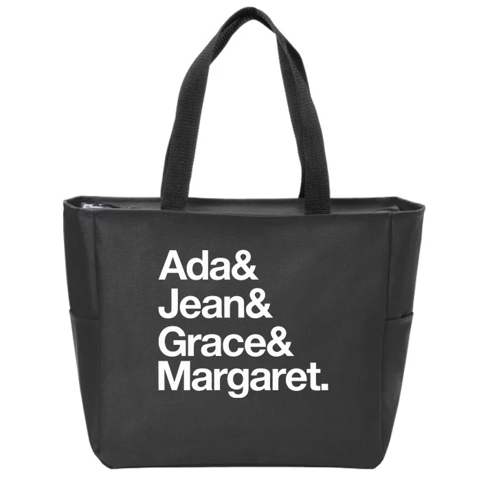 Ada & Jean & Grace & Margaret Zip Tote Bag