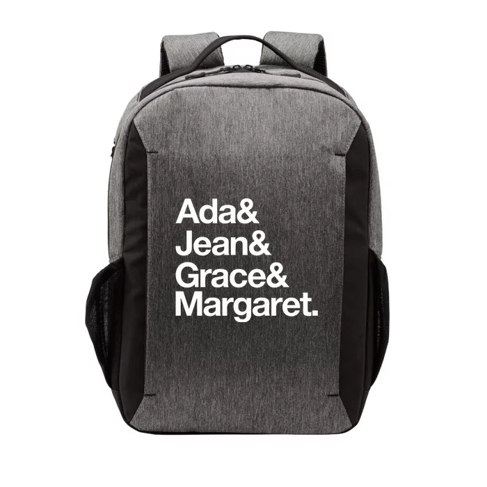 Ada & Jean & Grace & Margaret Vector Backpack