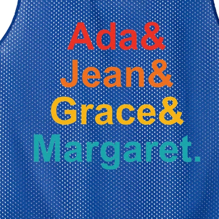 Ada& Jean& Grace& Margaret Funny Mesh Reversible Basketball Jersey Tank