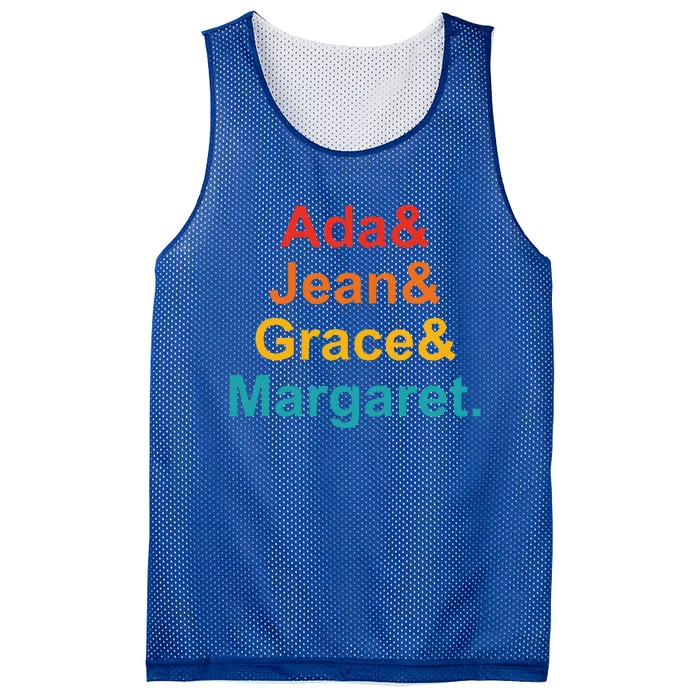 Ada& Jean& Grace& Margaret Funny Mesh Reversible Basketball Jersey Tank