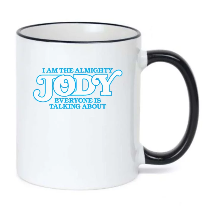 Almighty Jody Girl Women Name Black Color Changing Mug