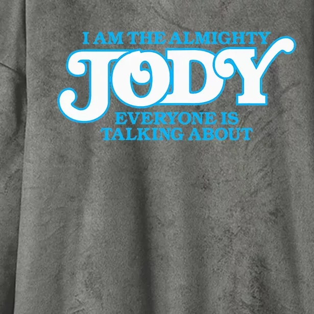 Almighty Jody Girl Women Name Hooded Wearable Blanket