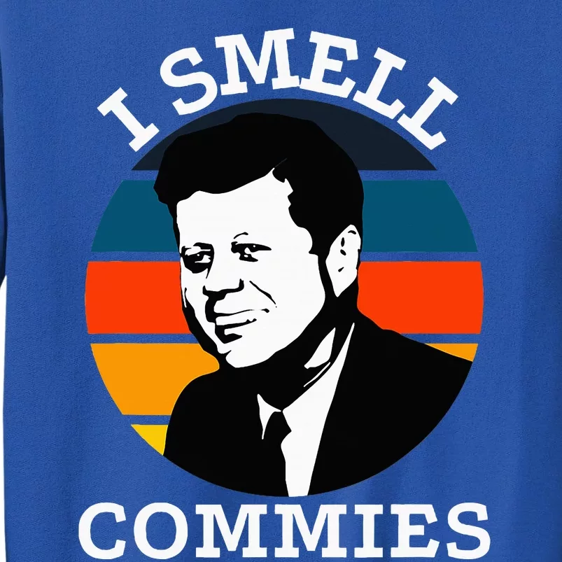 American Jfk I Smell Commies Political Humor Gift Sweatshirt