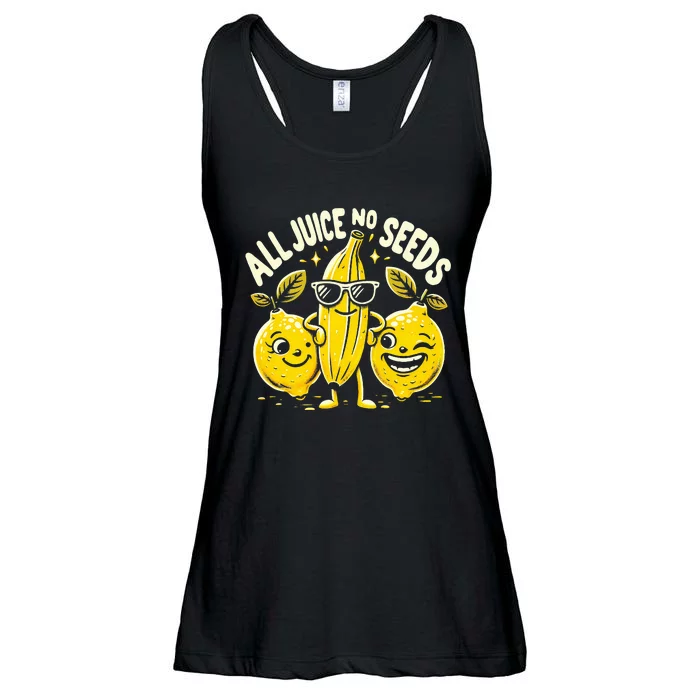 All Juice No Seeds Vasectomy Fruit Ladies Essential Flowy Tank