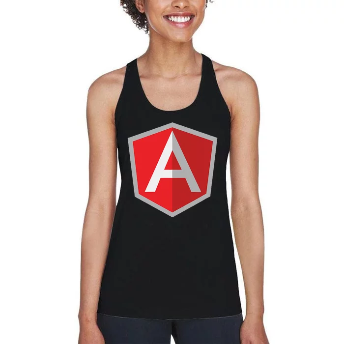 Angularjs Javascript Programmer Women's Racerback Tank